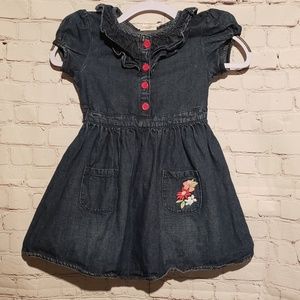 2/$12 Crazy 8 demin dress